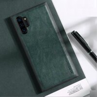 Ốp Lưng Da SamSung Galaxy Note 10 Plus Hiệu X-Level Chính Hãng Cao Cấp - Xanh Rêu