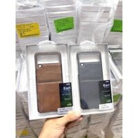 Ốp Lưng Da Samsung Z Fold 2/ Z Fold 3 / Fold 4/Z flip 3/Z flip 4X-Level Leather Hàng Chính Hãng