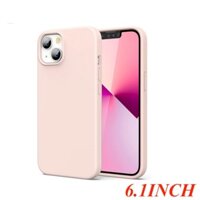 Ốp Lưng dành cho cho iPhone 13 bằng Silicone Ugreen 90256 6.1 inch màu hồng nhạt LP544 Hàng chính hãng