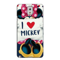 Ốp Lưng Dành Cho Điện Thoại Samsung Galaxy Note 3 - I Love Mickey
