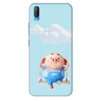 Ốp lưng dành cho điện thoại Vivo V11/V11 Pro - Heo Con Đu Quay (hàng chất lượng cao)