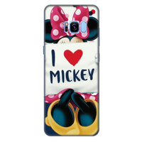 Ốp Lưng Dành Cho Điện Thoại Samsung Galaxy S8 I Love Mickey