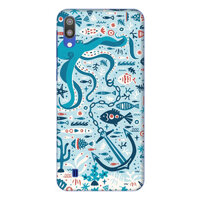 Ốp lưng dành cho điện thoại Samsung Galaxy M10 hình Cá Xanh - Hàng chính hãng