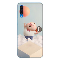 Ốp lưng dành cho điện thoại Samsung Galaxy A50 hình Heo Con Bay Bổng - Hàng chính hãng