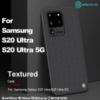 ỐP LƯNG DÀNH CHO ĐIỆN THOẠI SAMSUNG GALAXY S20 ULTRA VÀ S20 ULTRA 5G NILLKIN TEXTURED NYLON FIBER