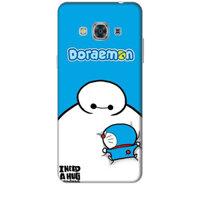 Ốp lưng dành cho điện thoại  SAMSUNG GALAXY J3 PRO 2016 Big Hero Doraemon