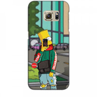 Ốp lưng dành cho điện thoại  SAMSUNG GALAXY S7 EDGE Bart Simpson