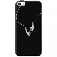 Ốp lưng dành cho điện thoại iPhone 5, iPhone 5S  Mẫu Tai nghe
