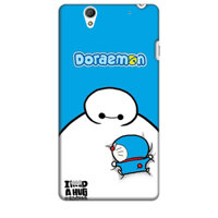 Ốp lưng dành cho điện thoại SONY C4 Big Hero Doraemon