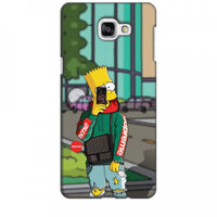 Ốp lưng dành cho điện thoại  SAMSUNG GALAXY A9 PRO Bart Simpson