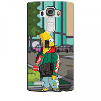 Ốp lưng dành cho điện thoại OPPO F5 YOUTH Bart Simpson