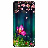 Ốp lưng danh cho Huawei Nova 3i mẫu Bướm Hồng