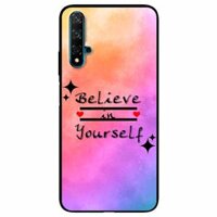 Ốp lưng danh cho Huawei Nova 5T mẫu Believe Your Self
