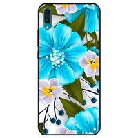 Ốp lưng dành cho Huawei Y7 Pro 2019 mẫu Hoa Xanh Trắng