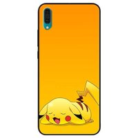 Ốp lưng dành cho Huawei Y7 Pro 2019 mẫu PiKa nền vàng