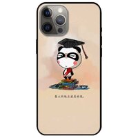 Ốp lưng dành cho Iphone 12 - Iphone 12 Pro - Iphone 12 Pro Max mẫu Gấu Trúc Tốt Nghiệp - iPhone 12 Mini