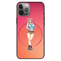 Ốp lưng dành cho Iphone 12 Mini - Iphone 12 - Iphone 12 Pro - 12 Pro Max - mẫu Anime Cô Gái Áo Xanh - 12 Pro Max