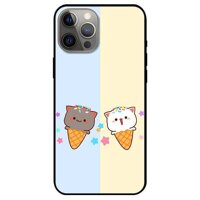 Ốp lưng dành cho Iphone 12 Mini - 12  12 Pro - 12 Pro Max mẫu Couple Kem - iPhone 12 Pro Max