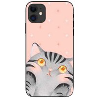 Ốp lưng danh cho Iphone 12 Mini Mèo Hồng