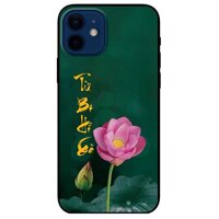 Ốp lưng dành cho Iphone 12 Mini - Iphone 12 - Iphone 12 Pro - 12 Pro Max - mẫu Sen Từ Bi Hỷ Xả - 12 - 12 Pro