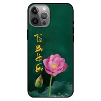 Ốp lưng dành cho Iphone 12 Mini - Iphone 12 - Iphone 12 Pro - 12 Pro Max - mẫu Sen Từ Bi Hỷ Xả - 12 Pro Max