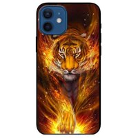 Ốp lưng dành cho Iphone 12 Mini - 12  12 Pro - 12 Pro Max mẫu Tranh Hổ Lửa - iPhone 12 Mini