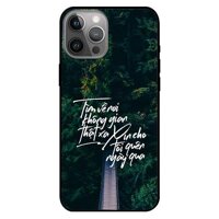Ốp lưng dành cho Iphone 12 Mini - Iphone 12 - Iphone 12 Pro - 12 Pro Max - mẫu Tim Vê Nơi Xaa - 12 Pro Max