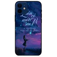 Ốp lưng dành cho Iphone 12 Mini - Iphone 12 - Iphone 12 Pro - 12 Pro Max - mẫu Luôn Co Môt Vi Saoo - 12 Mini