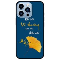 Ốp lưng dành cho Iphone 13 Mini - Iphone 13 - Iphone 13 Pro -  Iphone 13 Pro Max - Chiếc Lá Vô Thường - iPhone 13 Pro Max