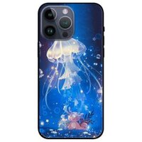 Ốp lưng dành cho Iphone 14 - Iphone 14 Plus - Iphone 14 Pro - Iphone 14 Pro Max - Sứa Trắng Đêm - iPhone 14 Pro