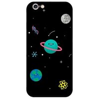 Ốp lưng dành cho Iphone 5  5s  5Se - Iphone 6  6s - Iphone 6 Plus  6s Plus mẫu Hành Tinh Nền Đen - Iphone 6 Plus  6s Plus