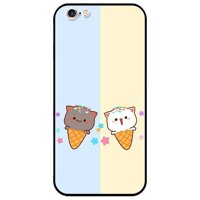 Ốp lưng dành cho Iphone 5  5s  5Se - Iphone 6  6s - Iphone 6 Plus  6s Plus mẫu Couple Kem - Iphone 6  6s