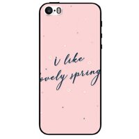 Ốp lưng dành cho Iphone 5  5s  5Se - Iphone 6  6s - Iphone 6 Plus  6s Plus mẫu Lovely Spring - Iphone 5  5s  5Se