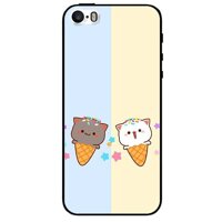 Ốp lưng dành cho Iphone 5  5s  5Se - Iphone 6  6s - Iphone 6 Plus  6s Plus mẫu Couple Kem - Iphone 5  5s  5Se