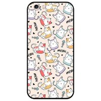 Ốp lưng dành cho Iphone 5  5s  5Se - Iphone 6  6s - Iphone 6 Plus  6s Plus mẫu Mèo Meow - Iphone 6 Plus  6s Plus