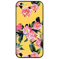 Ốp lưng dành cho Iphone 5  5s  5Se - Iphone 6  6s - Iphone 6 Plus  6s Plus mẫu Hoa Hồng Nền Vàng - Iphone 6  6s
