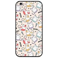 Ốp lưng dành cho Iphone 5  5s  5Se - Iphone 6  6s - Iphone 6 Plus  6s Plus mẫu Mèo Meow - Iphone 6  6s