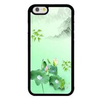 Ốp lưng dành cho Iphone 6s Sen Hô Xanh - Hàng Chính Hãng