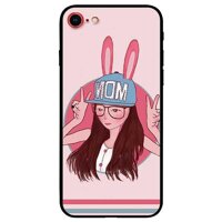 Ốp lưng dành cho iPhone 7  iPhone 8 - iPhone Se 2020 - 7 Plus  8 Plus mẫu Em Gái Tai Thỏ - iPhone Se 2020