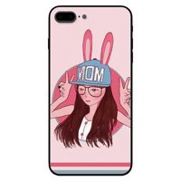 Ốp lưng dành cho iPhone 7  iPhone 8 - iPhone Se 2020 - 7 Plus  8 Plus mẫu Em Gái Tai Thỏ - iPhone 7 Plus  8 Plus