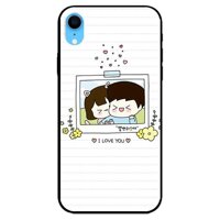 Ốp lưng dành cho Iphone X  Xs - Iphone Xs Max - Iphone Xr mẫu Ảnh Cặp Đôi Chụp Ảnh - Iphone Xr
