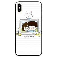 Ốp lưng dành cho Iphone X  Xs - Iphone Xs Max - Iphone Xr mẫu Ảnh Cặp Đôi Chụp Ảnh - Iphone Xs Max