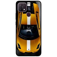 Ốp lưng dành cho Oppo A15 - A15s mẫu Xe Sọc Trắng