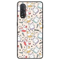 Ốp lưng dành cho Oppo A5  2020  - A9  2020  - Find X2 - F11 Pro mẫu Mèo Meow - Oppo Find X2