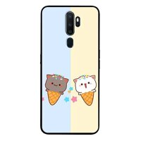 Ốp lưng dành cho Oppo A5  2020  - A9  2020  - Find X2 - F11 Pro mẫu Couple Kem - Oppo A9  2020