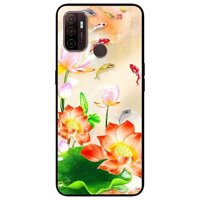 Ốp lưng dành cho Oppo A53 - A93  F17 Pro  - mẫu Sen Nở Và Koi - Oppo A53