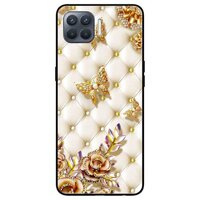 Ốp lưng dành cho Oppo A93 - F17 Pro mẫu Bươm Vang Gia Da