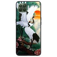 Ốp lưng dành cho Oppo A93 - F17 Pro mẫu Chim Hạc