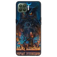 Ốp lưng dành cho Oppo A93 - F17 Pro mẫu Cú Đen