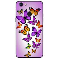 Ốp lưng dành cho Oppo F1s - A83 - Oppo F5  F5 Youth  - F7 mẫu Bướm Tím Bay - Oppo F7
